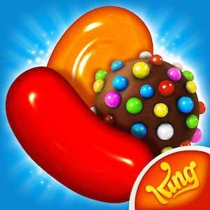 Candy Crush Saga game in Come App